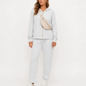 KOMPLET DRESOWY BŁĘKIT PRZESZYCIA BLUZA+SPODNIE 65% BAWEŁNY UNI ROZMIAR