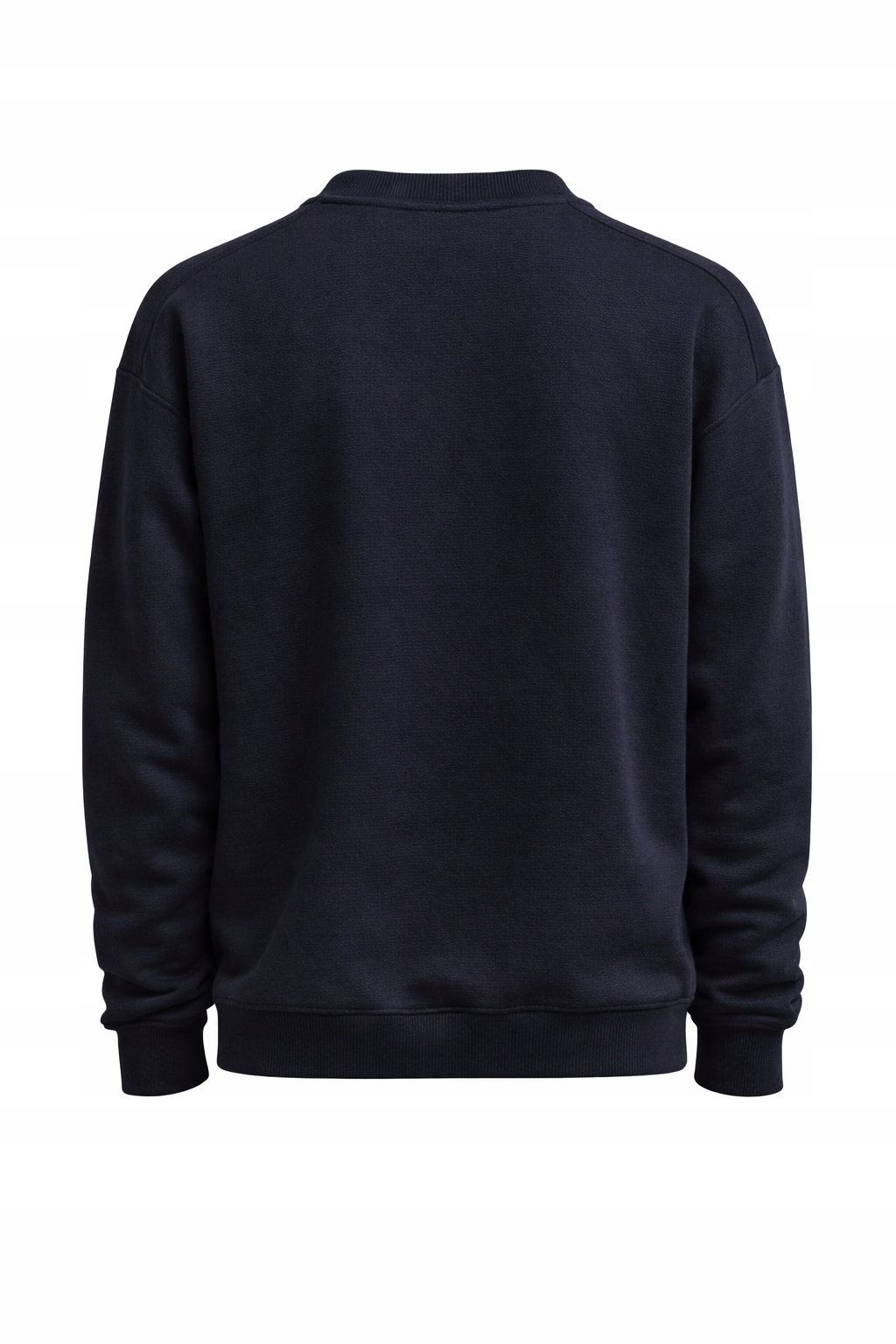 BLUZA MĘSKA CIEMNY GRANAT NAPIS REGLOW M - obrazek 3